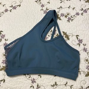 One Shoulder Sports Bra